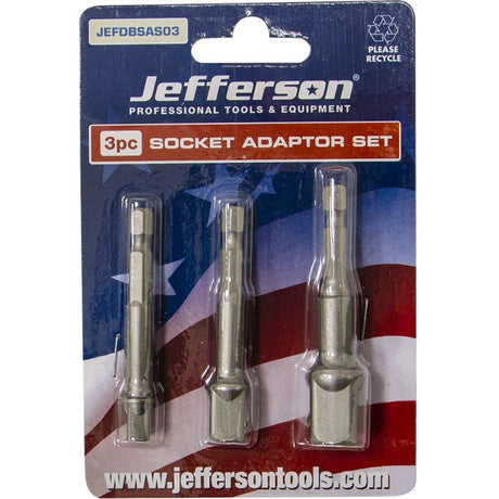 JEFFERSON 3PC SOCKET ADAPTOR SET - Watson Hire