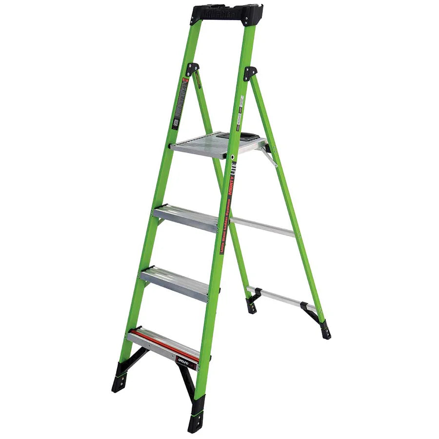 LITTLE GIANT JUMBO SAFETY STEP LADDER 4 STEP