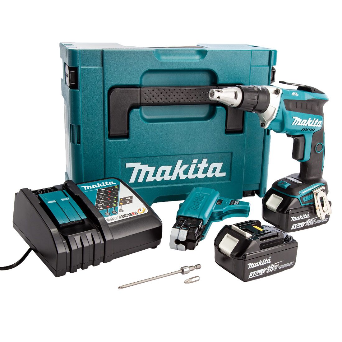 MAKITA DFS452FJX2 18V BRUSHLESS DRYWALL DRIVER KIT