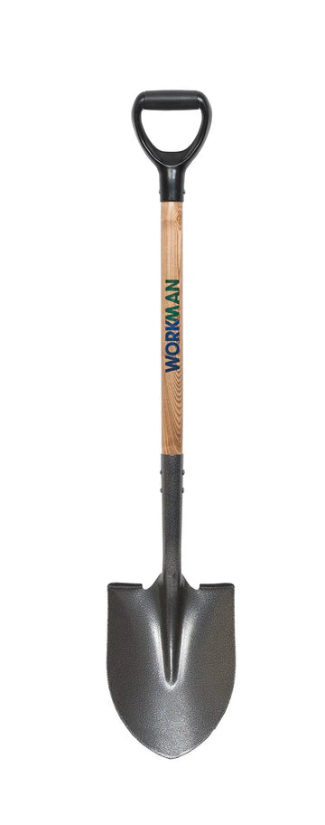 WORKMAN ROUND POINT SHOVEL D.HANDLE