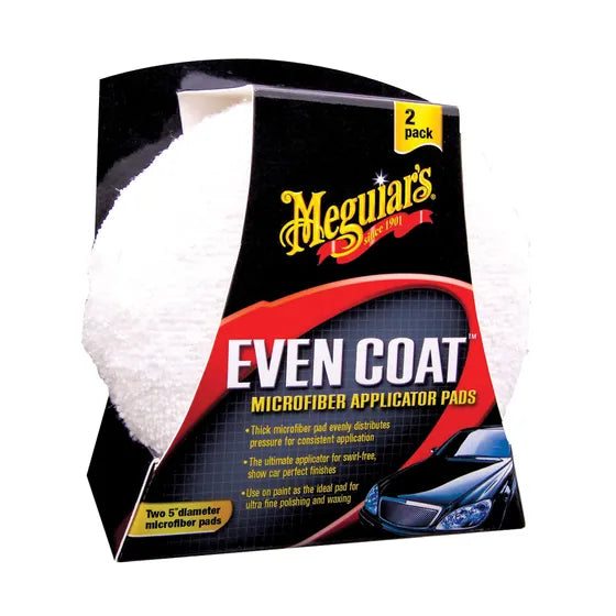 MEGUIAR'S  EVEN COAT  MICRO FIBRE PAD (2 PACK)