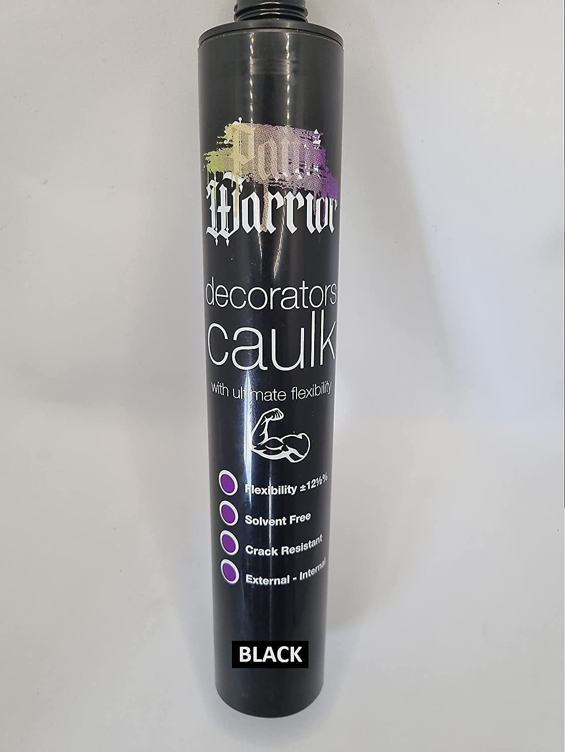 PAINT WARRIOR CAULK BLACK 380ML