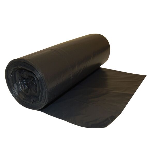 BLACK HEAVY DUTY BIN BAGS 38 X 42 250G COMPACTOR SACK