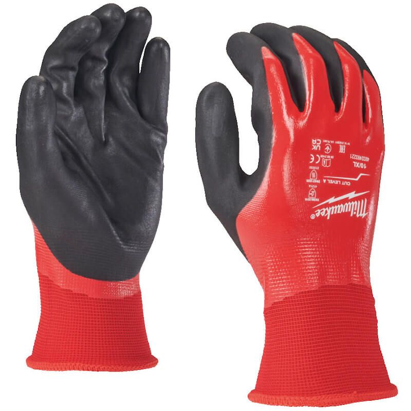 MILWAUKEE FULLY DIP CUT A GLOVES 8/M