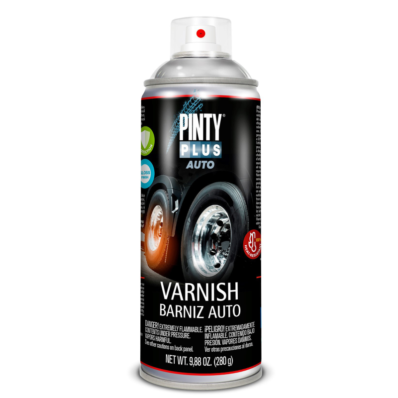 PINTYPLUS AUTO CLEAR VARNISH 400ML GLOSS