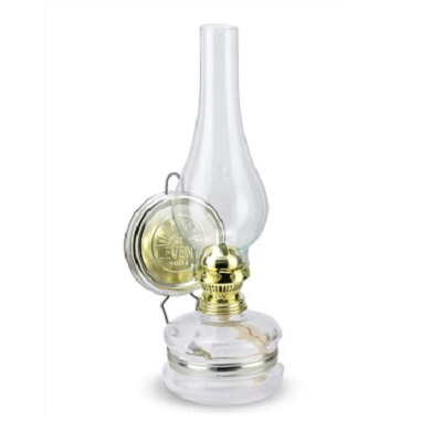 MOY GLASS OIL LAMPS COMPLETE SET