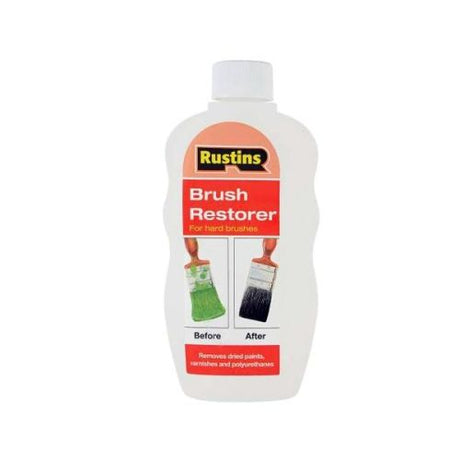 RUSTINS BRUSH RESTORER LIQUID 300ML - Watson Hire