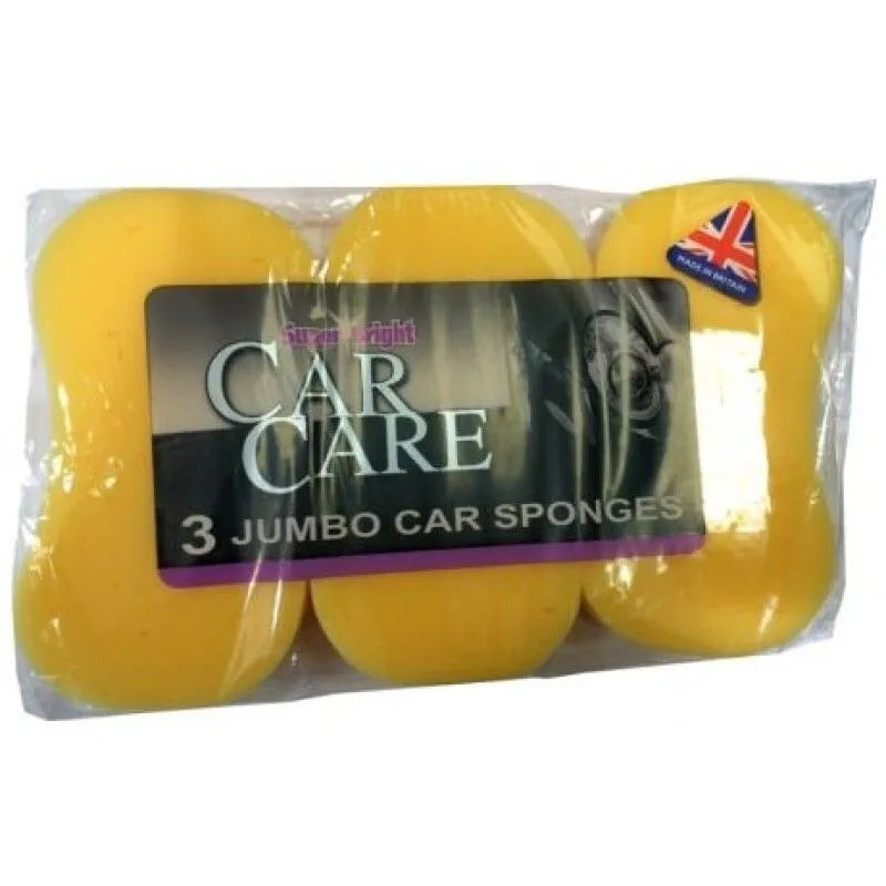 SUPERBRIGHT JUMBO SPONGES 3PK