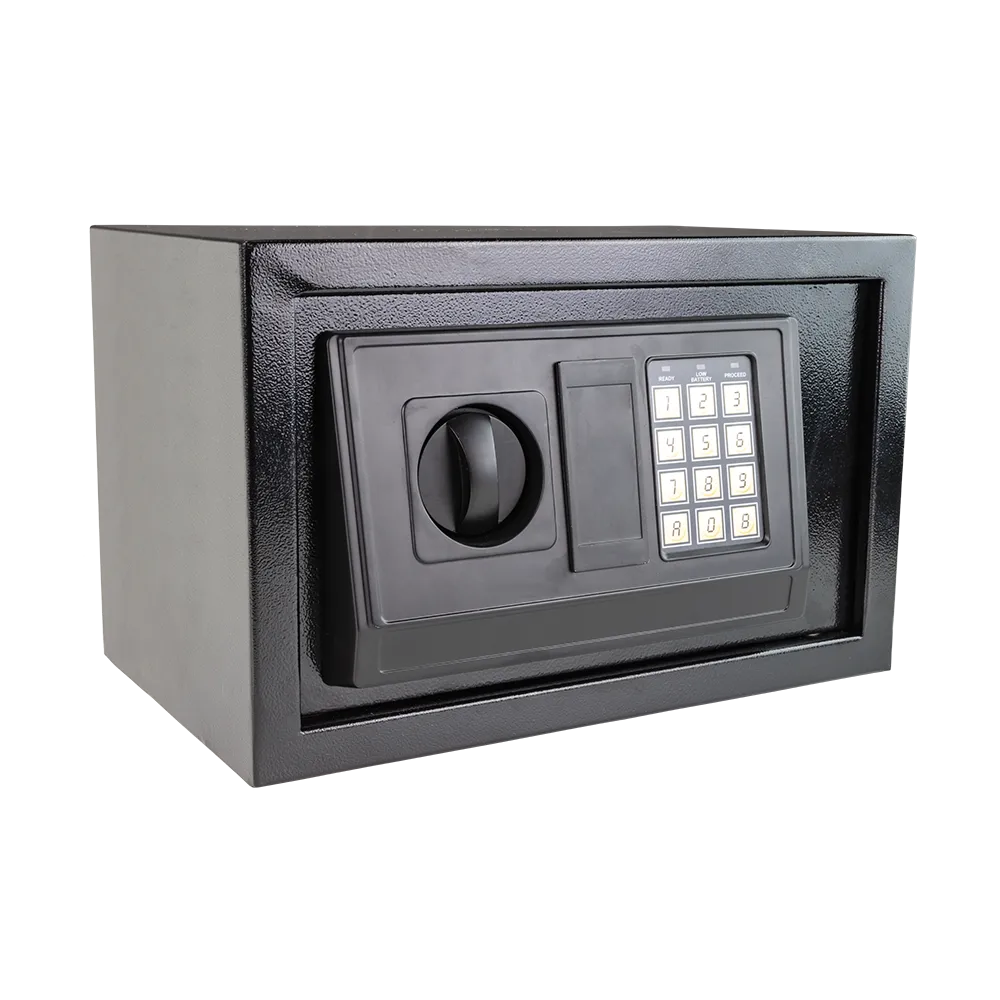 FF GROUP SAFETY BOX MINI BLACK 170 X 230 X 170 MM