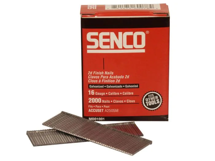 SENCO RX GALVANISED BRAD NAILS 1,6 X 32MM RX15EAA