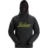 SNICKERS 2845 LOGO HOODIE - BLACK - MEDIUM - Watson Hire