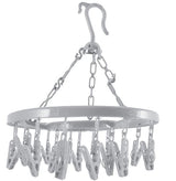 DE VIELLE PLASTIC SOCK HANGER 18 PEGS