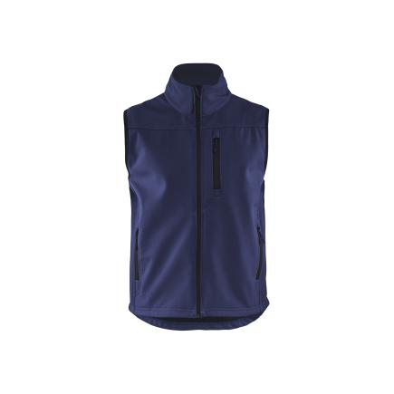 BLAKLADER WAISTCOAT SOFTSHELL  NAVY BLUE