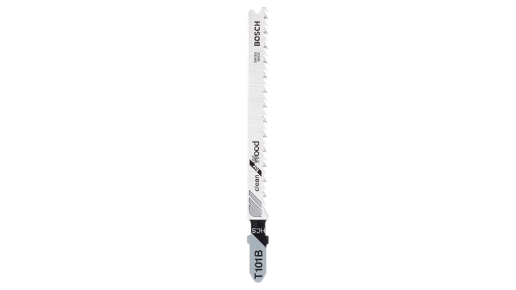 BOSCH T101B CLEAN FOR WOOD JIGSAW BLADE 2PK