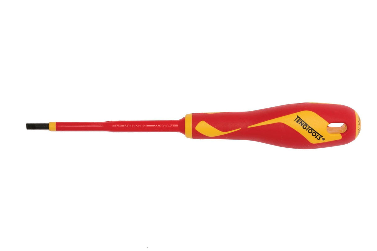 TENG TOOL SCREWDRIVER 4.0MM X 100MM FLAT 1000V