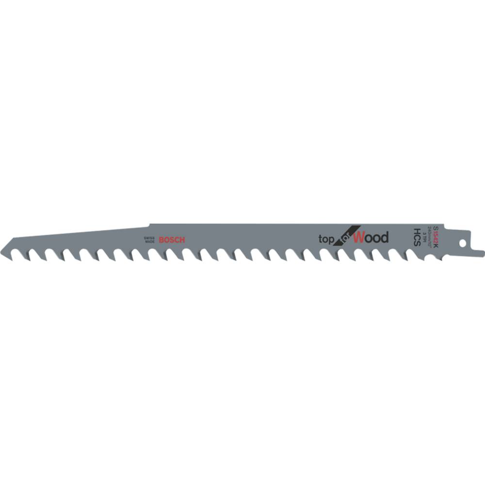 BOSCH S1542K RECIPROCATING SAW BLADE FOR WOOD