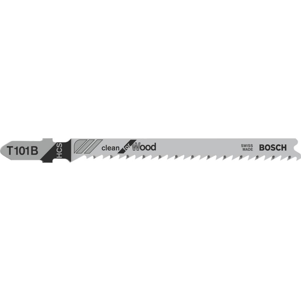 BOSCH JIGSAW BLADE T101B 5PK CLEAN WOOD