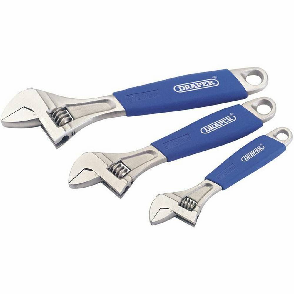 DRAPER ADJUSTABLE 3PC SG SPANNER SET