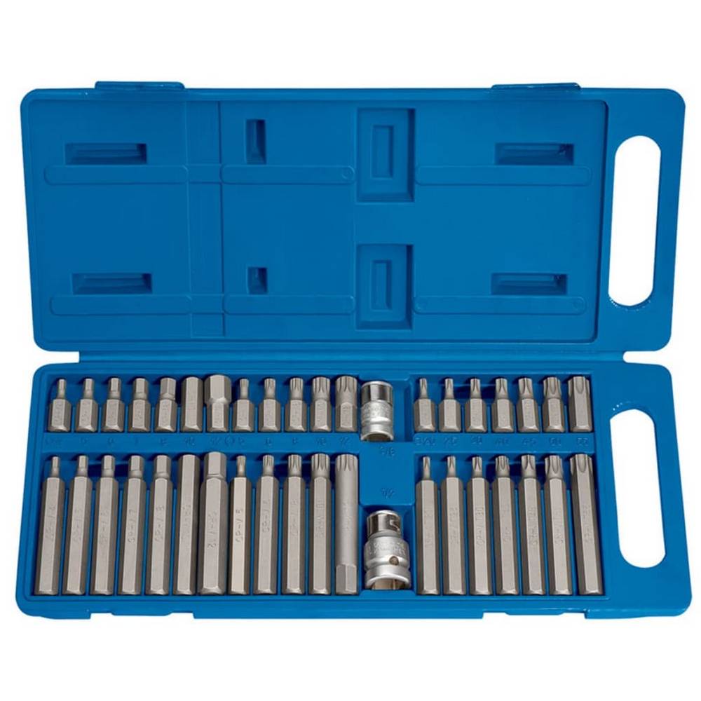 DRAPER TX-STAR/HEX/XZN BIT SET 40PC