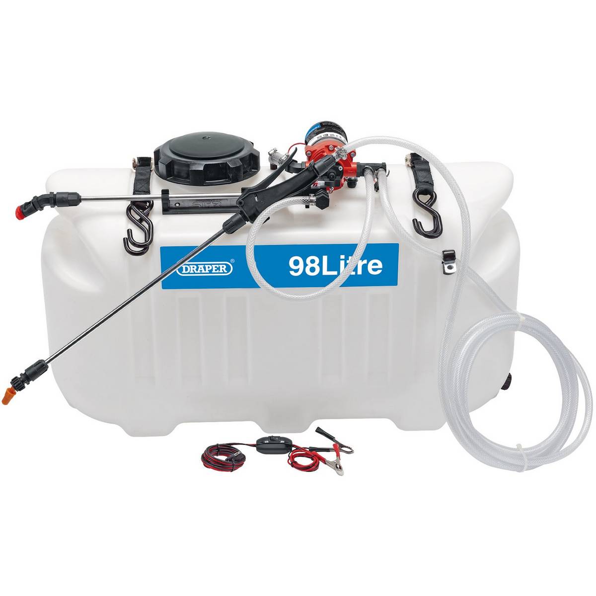 DRAPER 12V DC ATV SPOT / QUAD BROADCAST SPRAYER, 98L