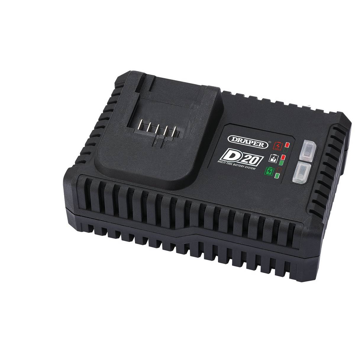 DRAPER D20 20V FAST BATTERY CHARGER, 4A