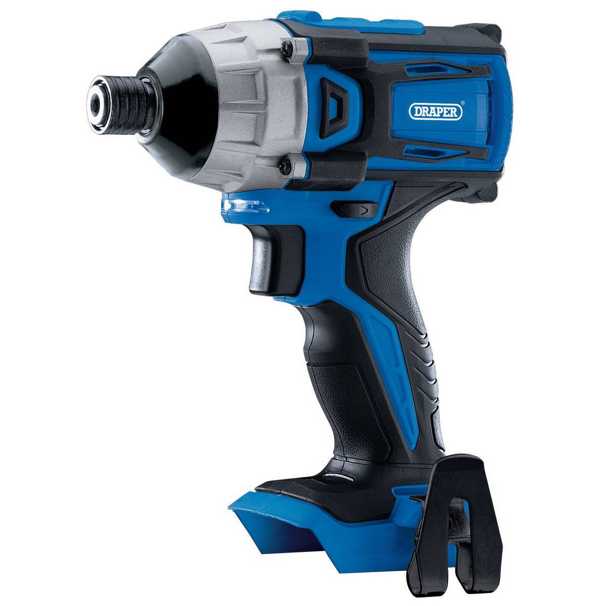 DRAPER D20 20V BRUSHLESS IMPACT DRIVER, 1/4" HEX., 180NM (SOLD BARE)