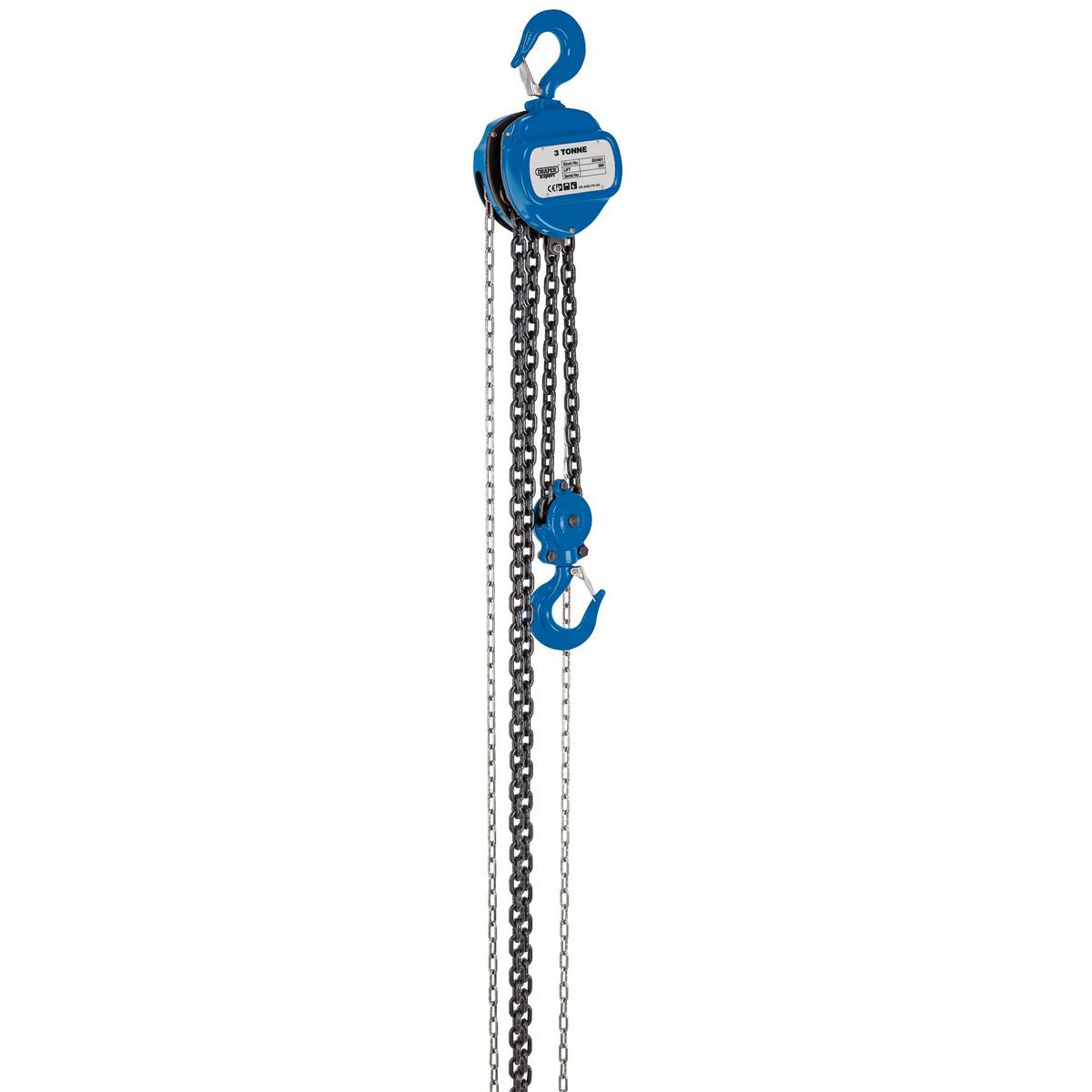 DRAPER CHAIN HOIST/CHAIN BLOCK, 3 TONNE