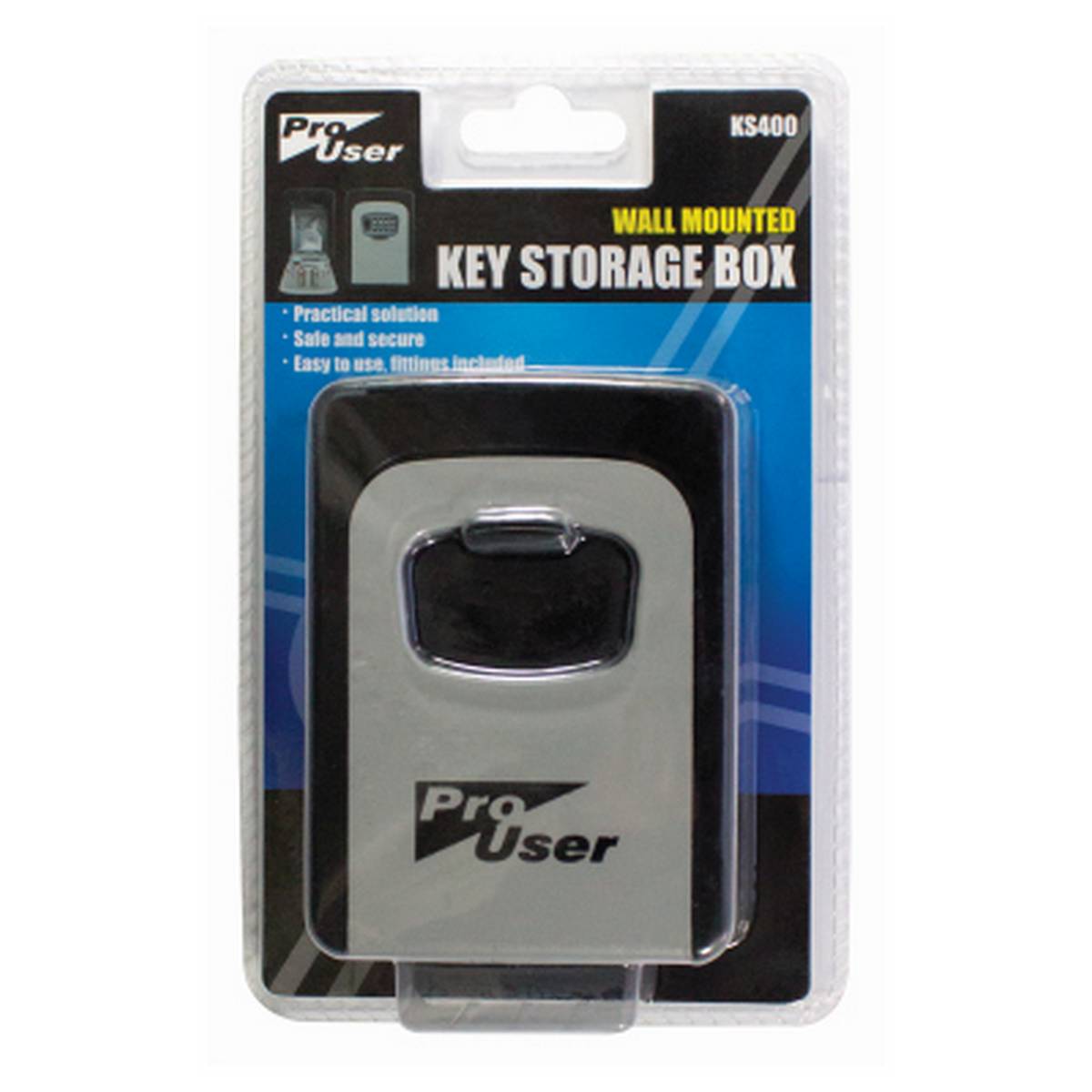 PRO USER WALL MOUNTED KEY STORAGE BOX BB-KS400