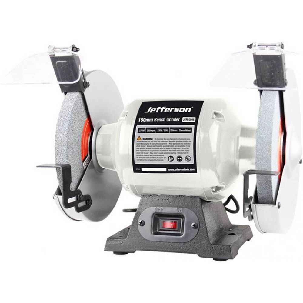 JEFFERSON 6" BENCH GRINDER 1/2HP