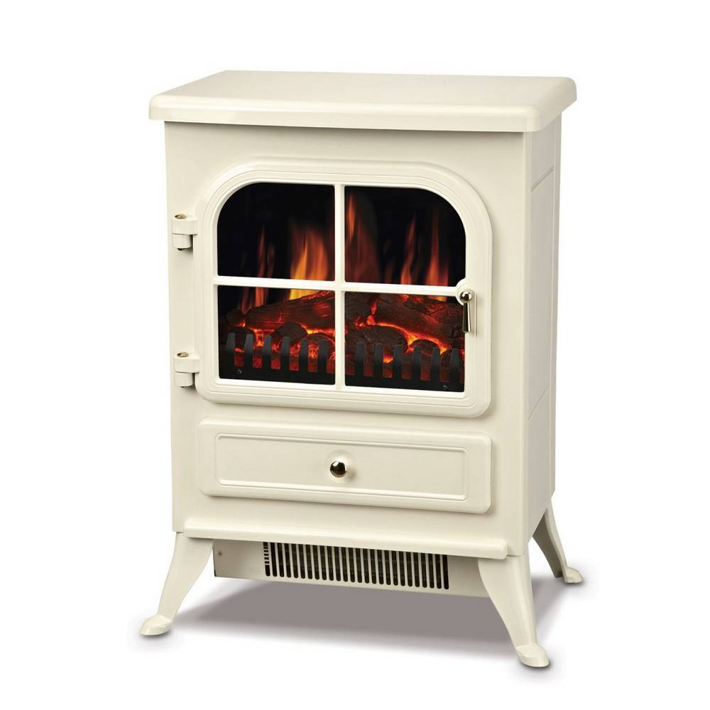 DE VIELLE CLASSIC ELECTRIC STOVE CREAM 1800W (LED BULB)