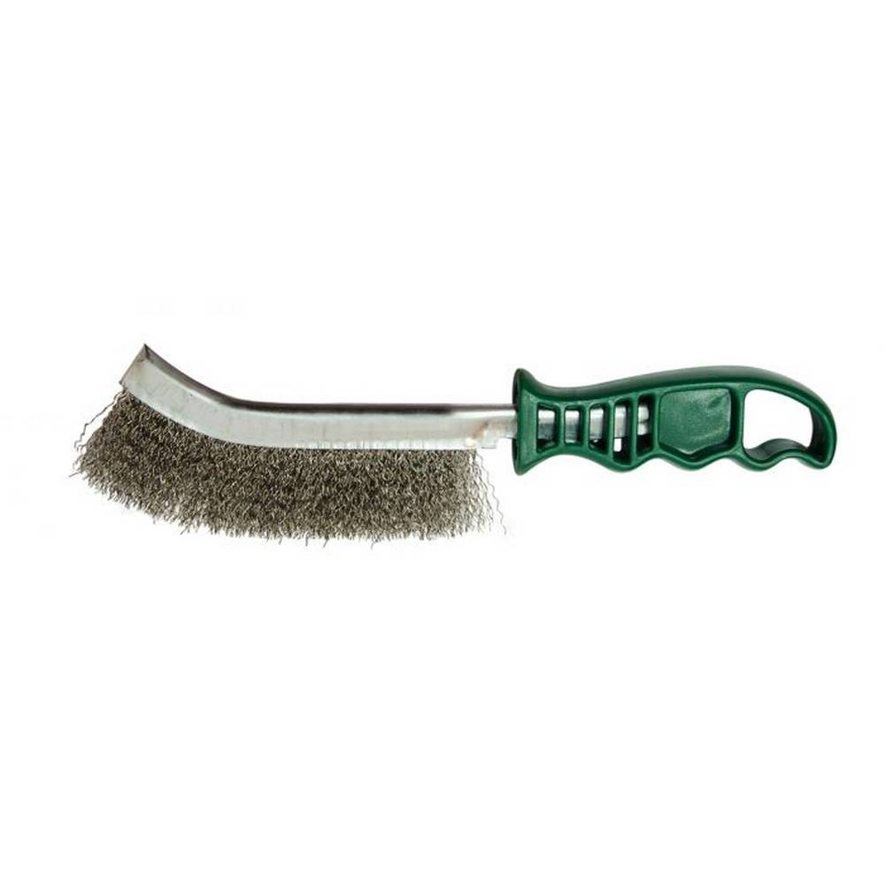 JEFFERSON PLASTIC HANDLE STAINLESS STEEL WIRE BRUSH