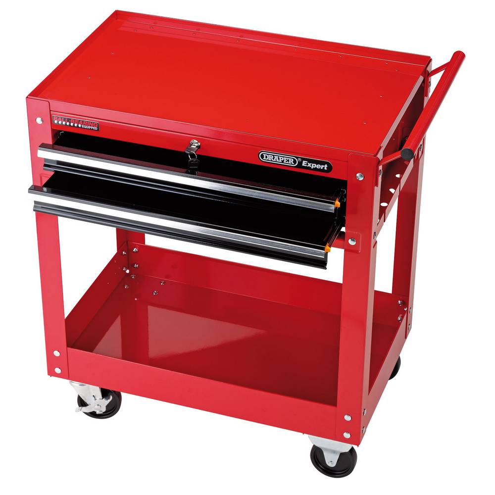 DRAPER 2 DRAWER TOOL TROLLY