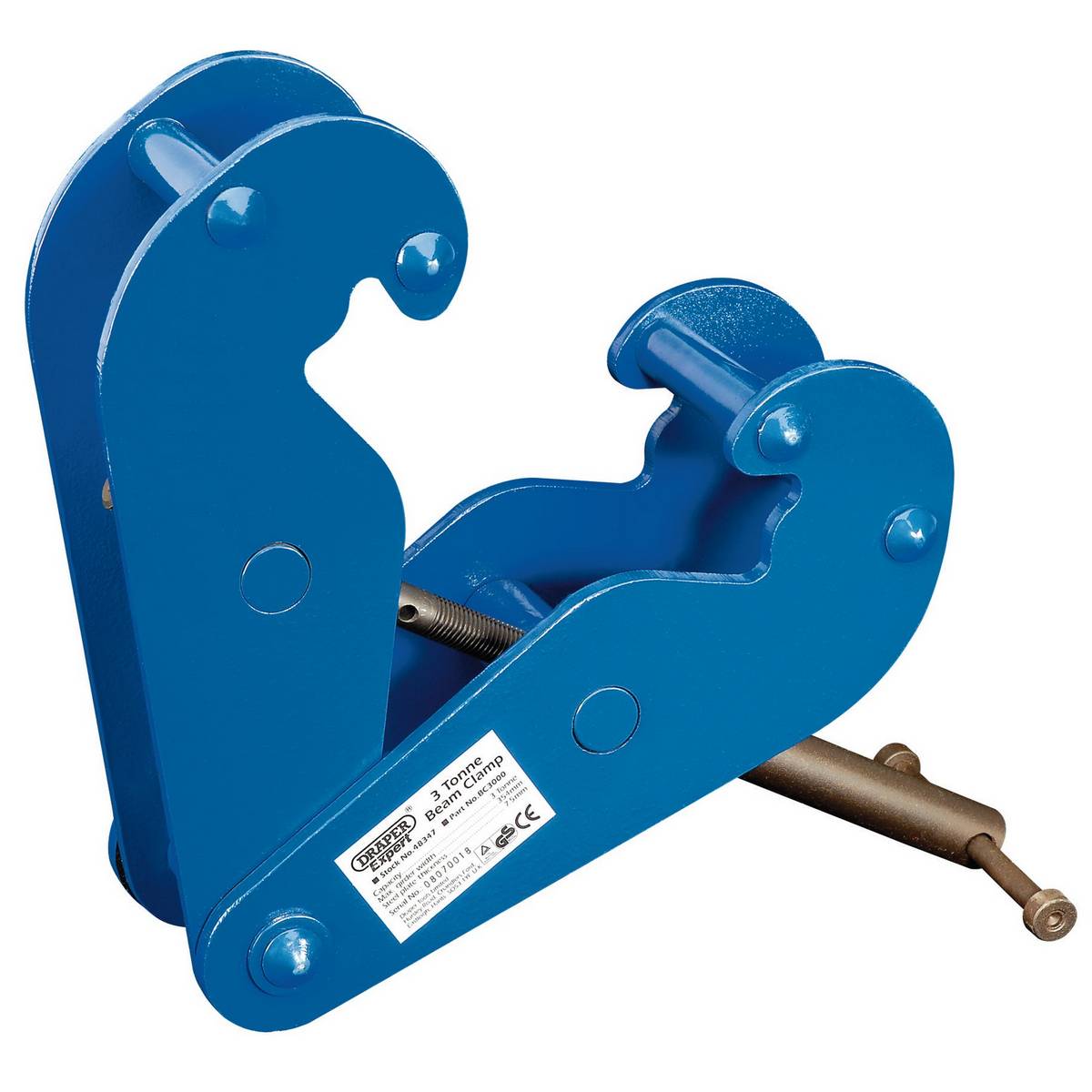 DRAPER BEAM CLAMP, 3 TONNE