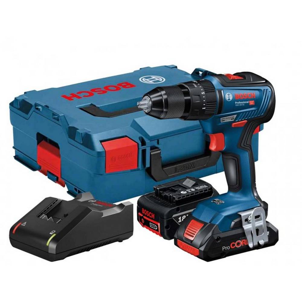 BOSCH GSB18V55PC2 18V 2X4.0AH COMBI DRILL