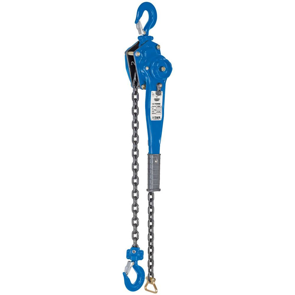 DRAPER LEVER HOIST 1.5 TONNE