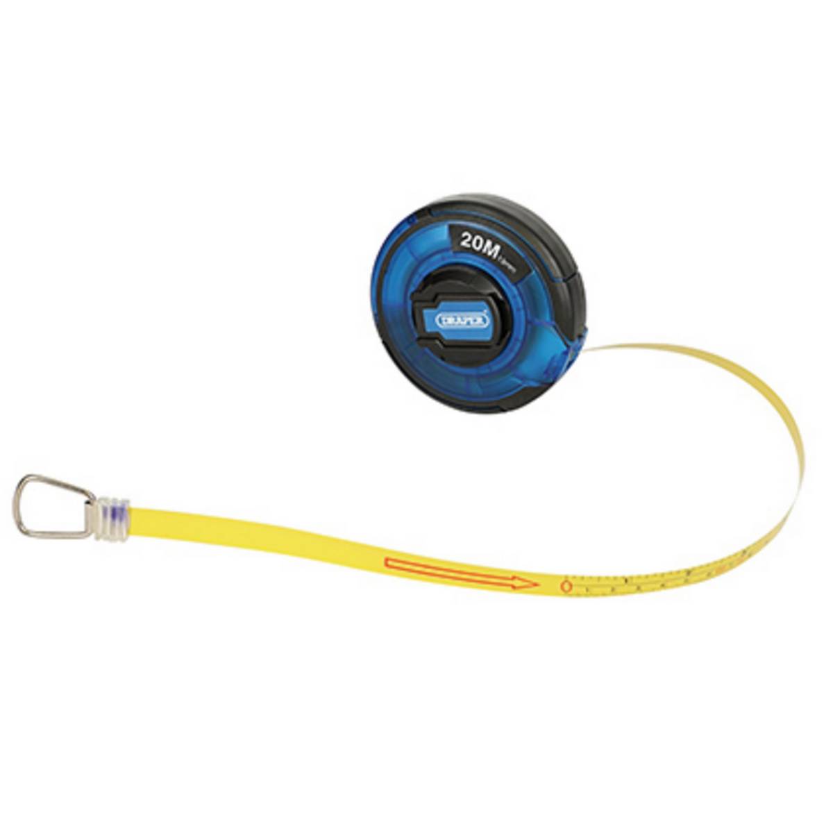 DRAPER STEEL MEASURING TAPE, 20M/66FT