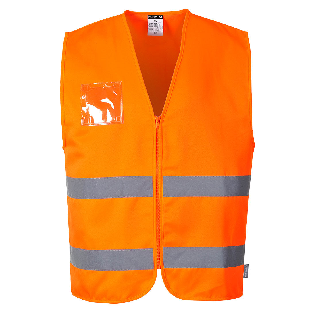 PORTWEST HI VIS POLYCOTTON VEST