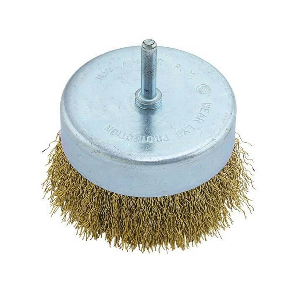 FF GROUP BRUSH CUP WITH SHANK 75MM