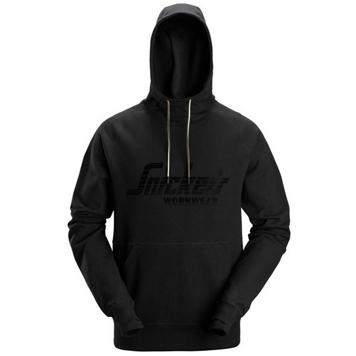 SNICKERS LOGO HOODIE - DARK NAVY MELANGE