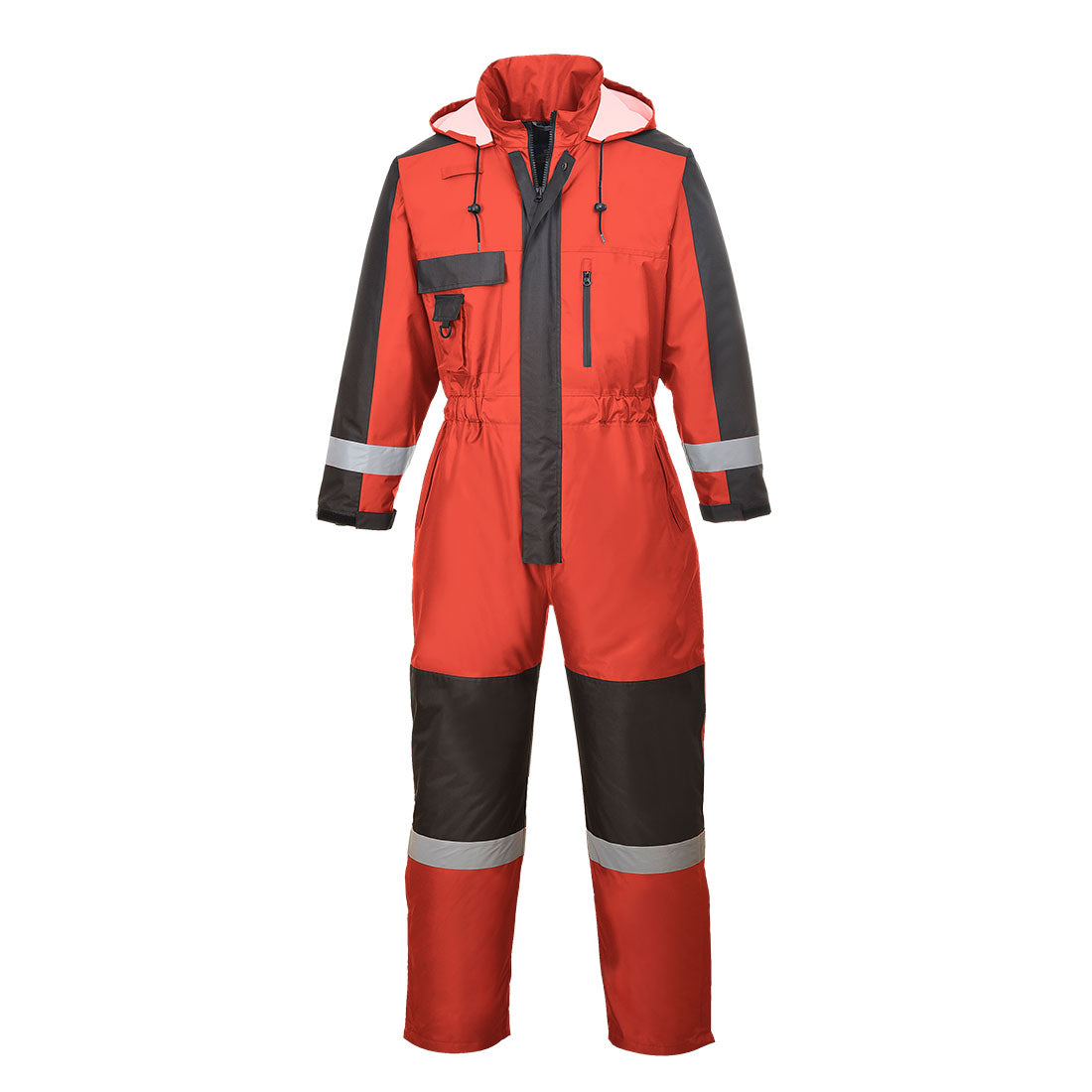 PORTWEST WINTER COVERALL RED