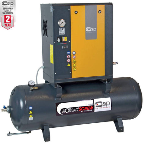 SIP RS4.0-08-200BD 200LTR ROTARY SCREW COMPRESSOR - Watson Hire