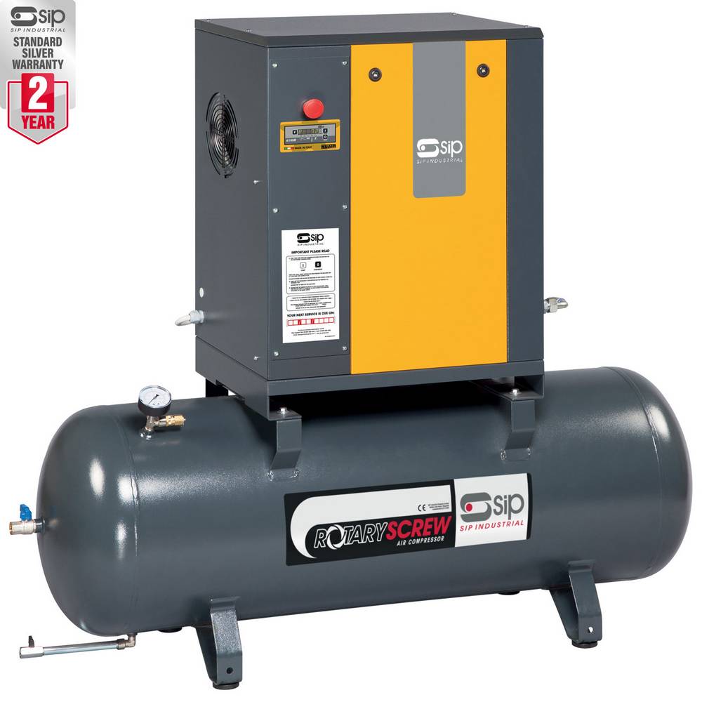 SIP RS5.5-08-270BD 270LTR ROTARY SCREW COMPRESSOR - Watson Hire