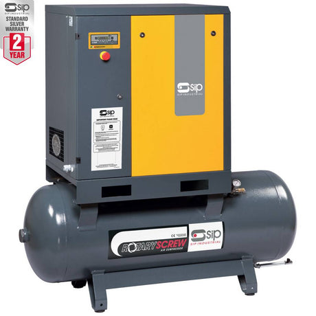 SIP RS08-08-270BD 270LTR ROTARY SCREW COMPRESSOR - Watson Hire