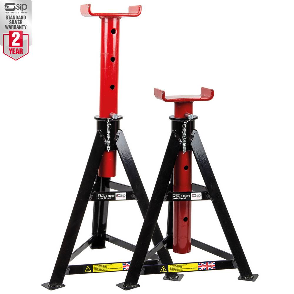 SIP 6 TON 1MTR AXLE STANDS