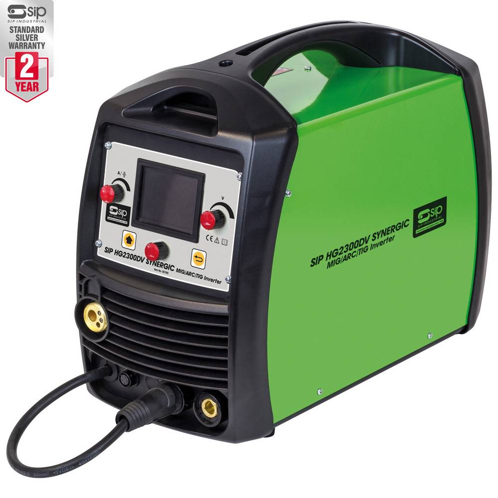 SIP HG2300DV SYNERGIC MIG/ARC/TIG INVERTER WELDER