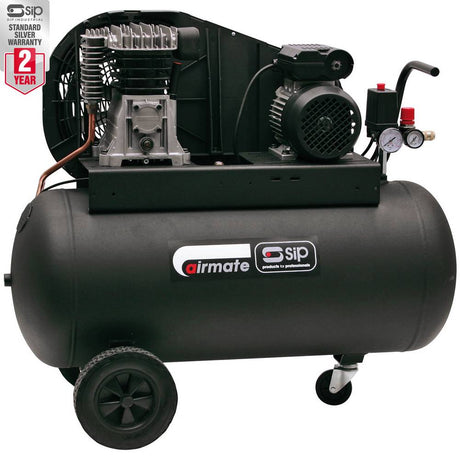 SIP TN3/100-SRB 100LTR BELT DRIVE COMPRESSOR - Watson Hire