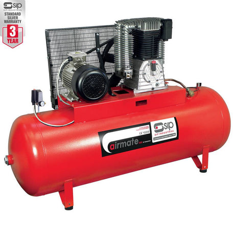 SIP ISBD10/270 270LTR INDUSTRIAL ELECTRIC COMPRESSOR - Watson Hire