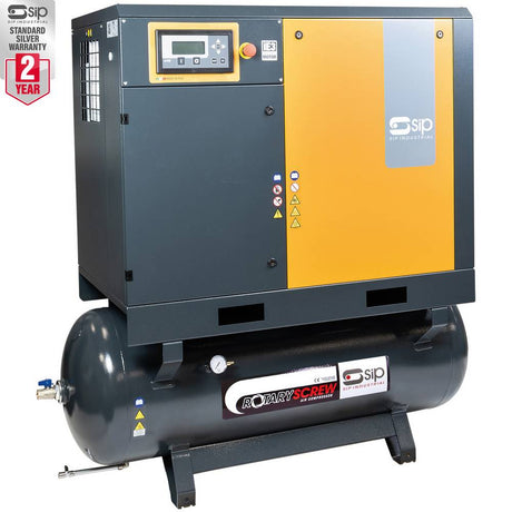 SIP RS7.5-10-270BD/FF 270LTR ROTARY SCREW COMPRESSOR - Watson Hire