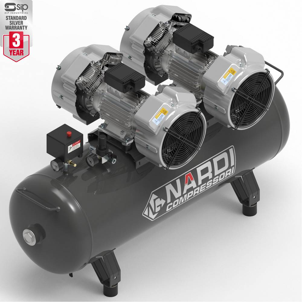 NARDI EXTREME MP 5.00HP 200LTR COMPRESSOR