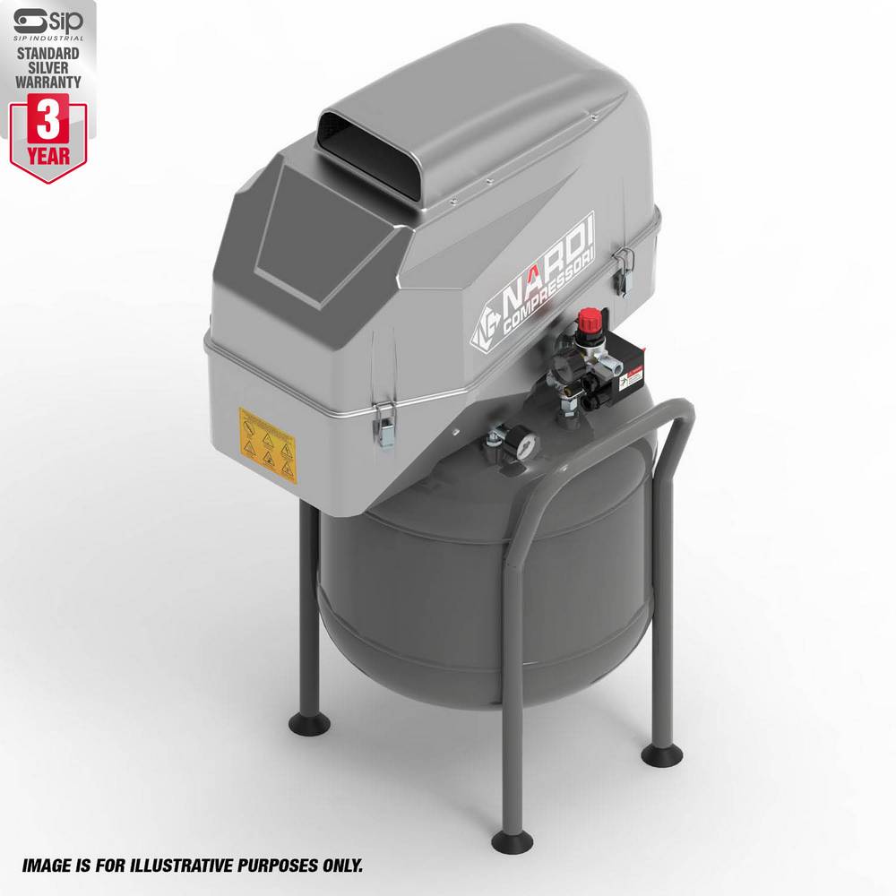 NARDI EXTREME 2 2.00HP 50LTR SILENCED COMPRESSOR - Watson Hire